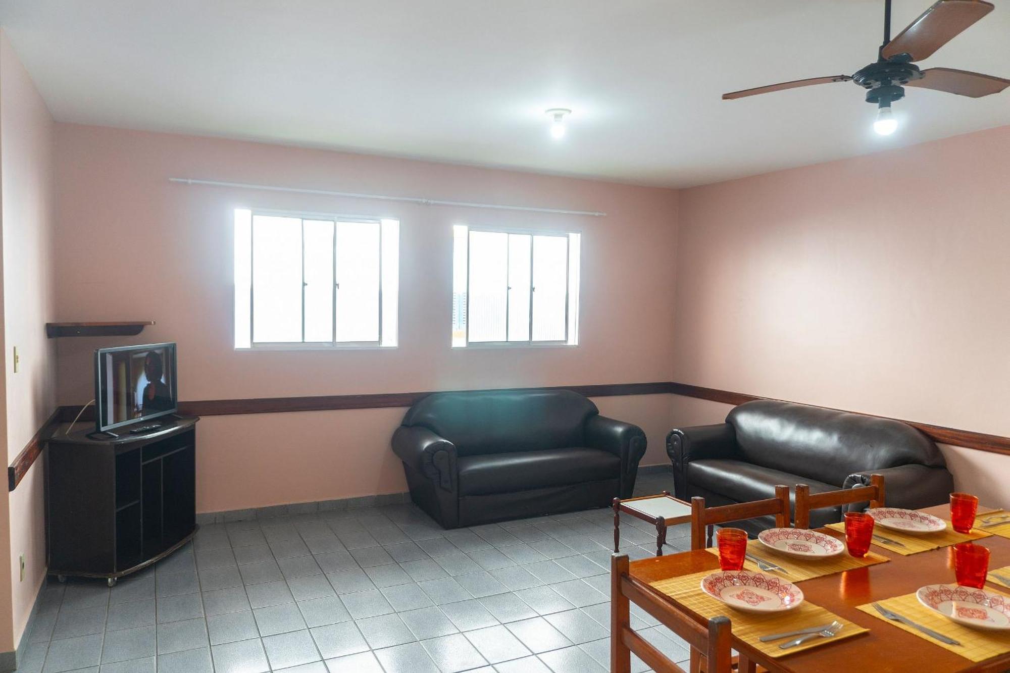 Apartamentos Incriveis Primeira Quadra Mar Wifi 乌巴图巴 外观 照片