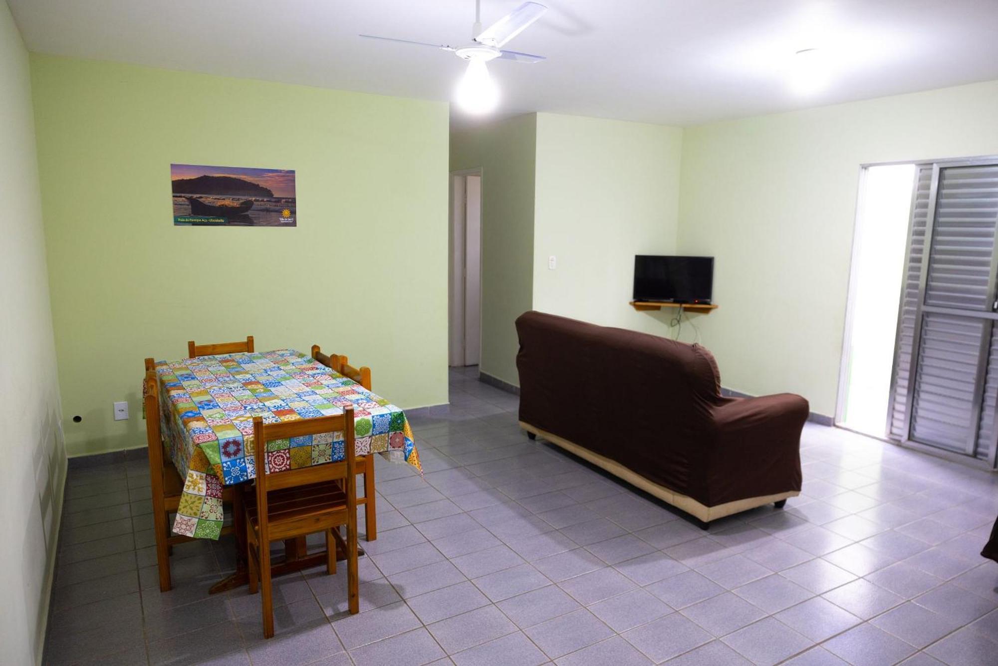 Apartamentos Incriveis Primeira Quadra Mar Wifi 乌巴图巴 外观 照片